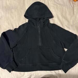 Lululemon Athletica Scuba Oversized Half-Zip Fleece Hoodie